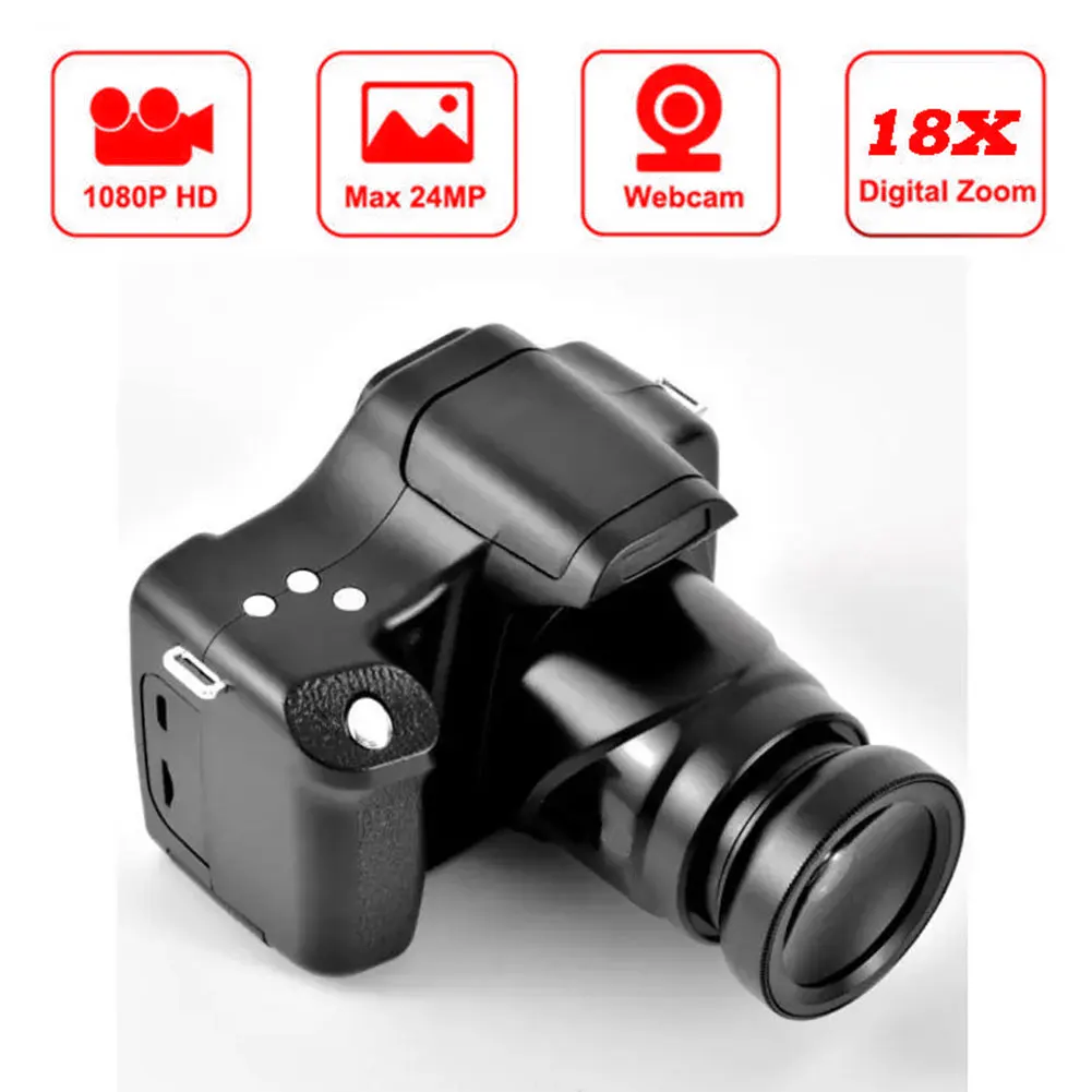 4K Professional 30 MP HD Camcorder vlog Video Camera Night Vision Touch Screen Camera 18X Digital Zoom Camera With Mic Lens