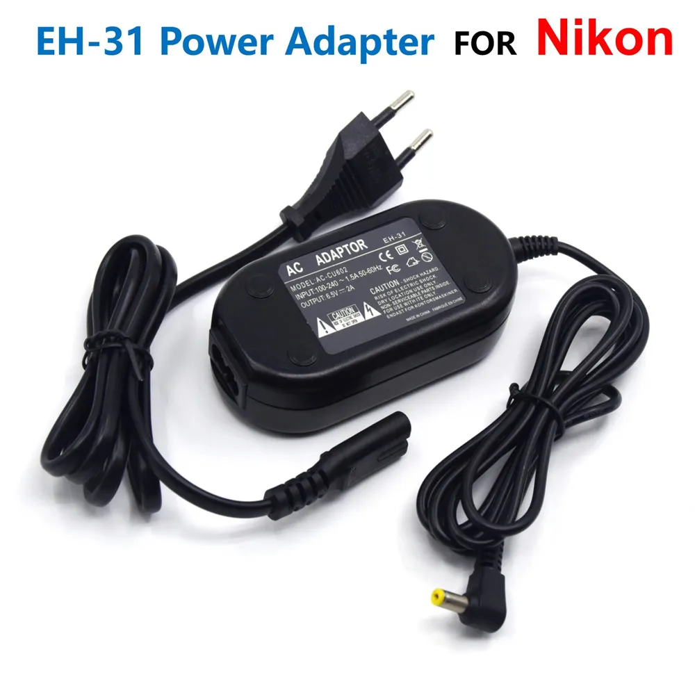 

EH-31 EH31 Camera AC Power Adapter Charger Supply For Nikon EH 31 EH30 EH-30 Coolpix 990 950 900 800 700