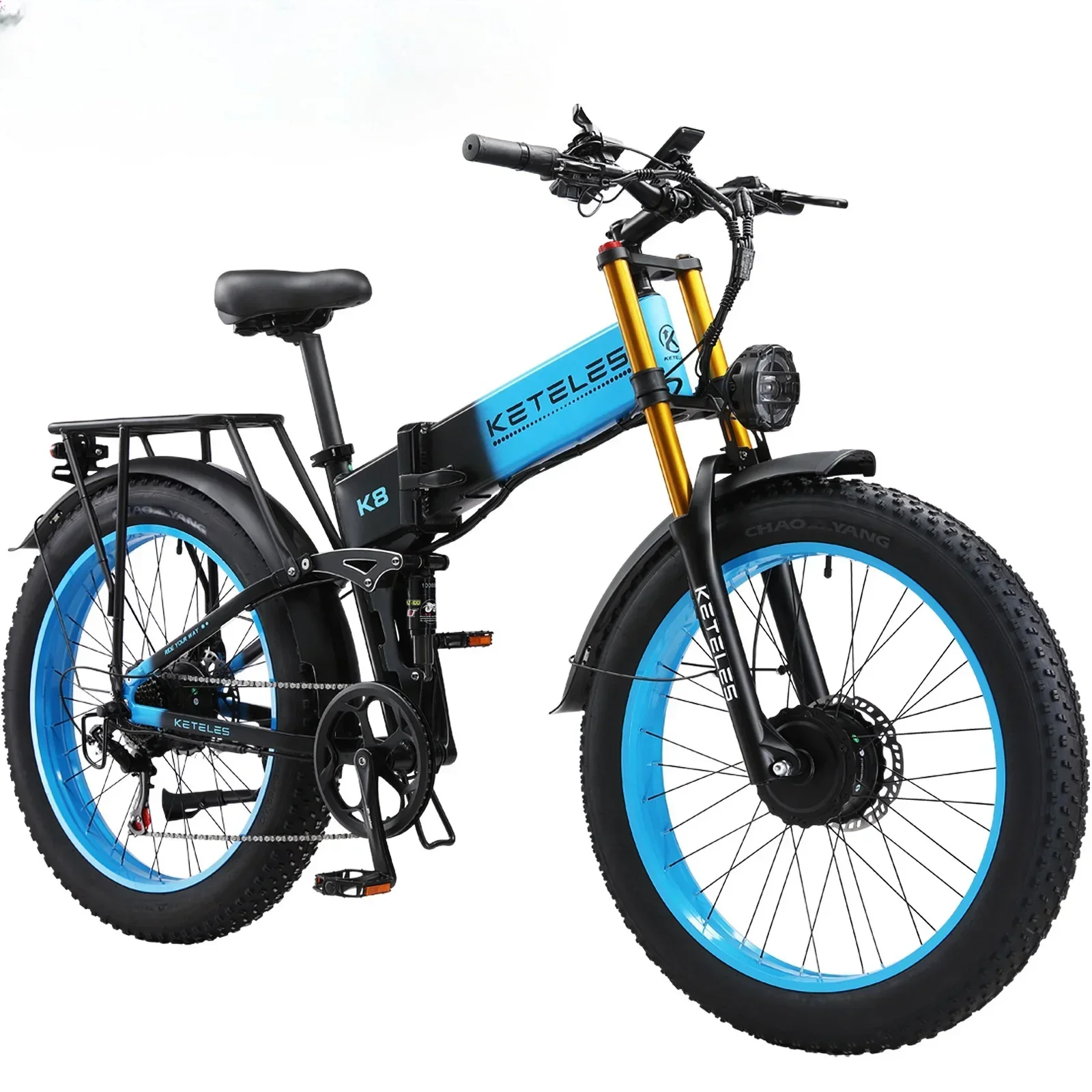 7 Speed Electric Mountain Bike / Aluminum Frame 1000w 48V 20ah Electric Bicycle 20