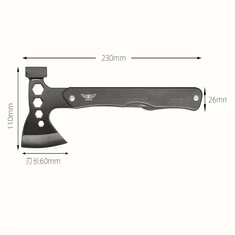 

Открытый портативный EDC многофункциональный топор для кемпинга молоток складной комбинированный инструмент