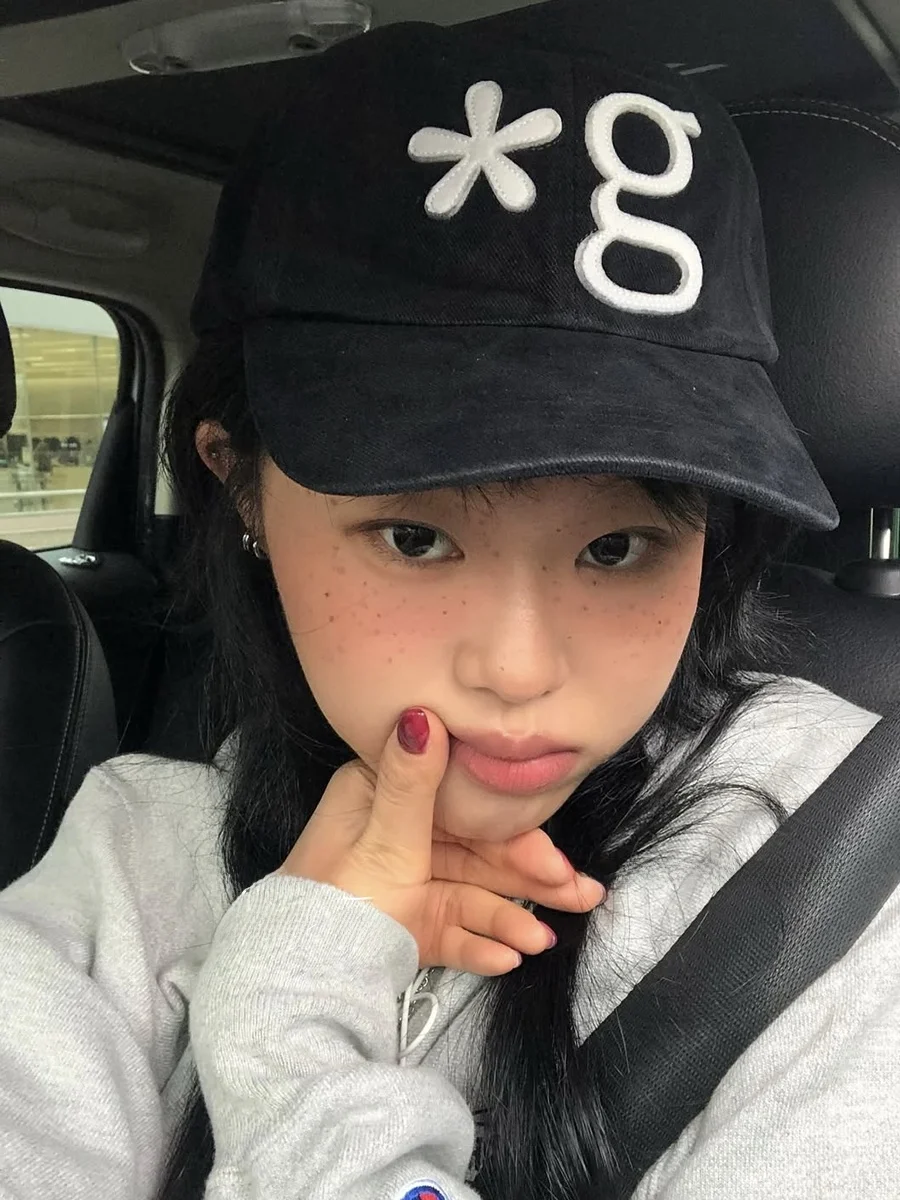 

Korean Sle Versatile Color Blo Baseball Cap ex Soft Top Wide Brim Hat Face Slimming Spring New Retro for Men And Women