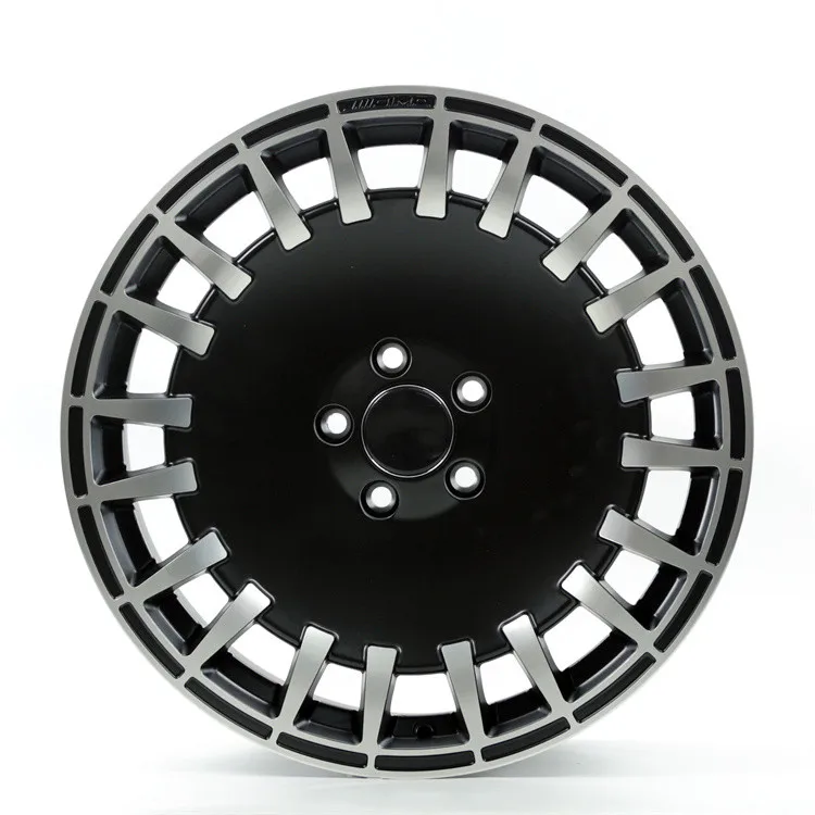 18 inch 18x8.5J Matt Black Painted Factory Bulk Purchase Alloy Wheels For Sale