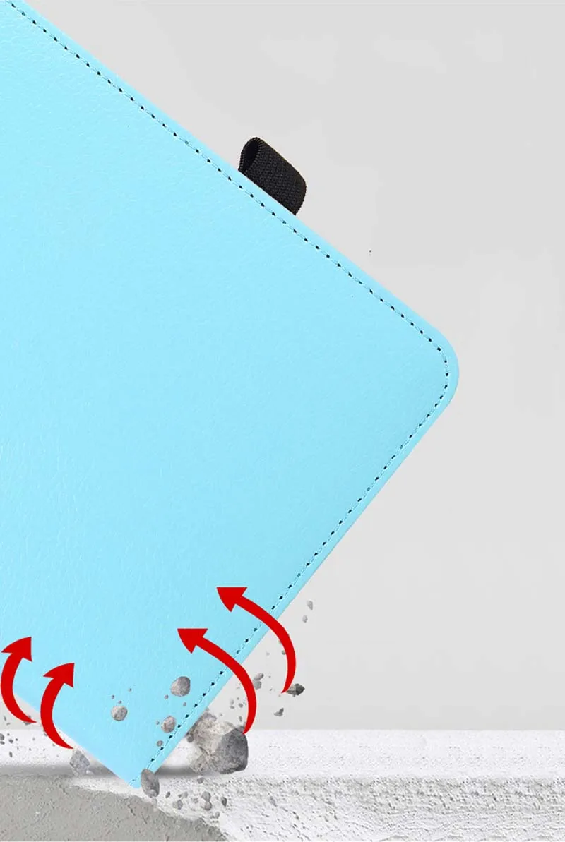 Universal 10inch Tablet Case 360 Degree Rotating Leather Case Adjustable cover For Headwolf Wpad1 Wpad2 Wpad3 Wpad5 WPad6