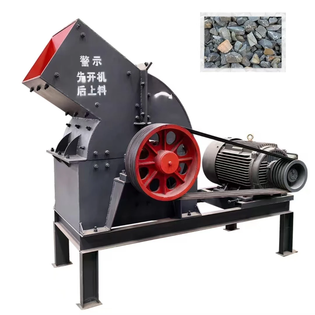 hot Mine Small Crusher Construction Waste Shredder Small Mobile Coal Glass Gold Ore Rock Crushing Machine