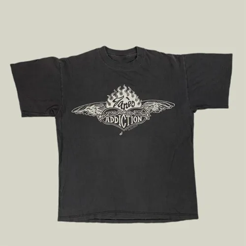 Vintage Janes Addiction The Quality Of Mercy Black Unisex S-5XL T-Shirt