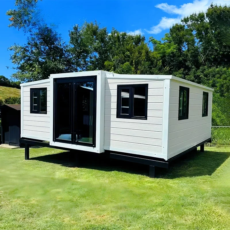 Modern Design Luxury Shipping Container House 20ft  Tiny Homes Prefab Houses Modular Prefabricated Mobile Home 3 Bedroom Price