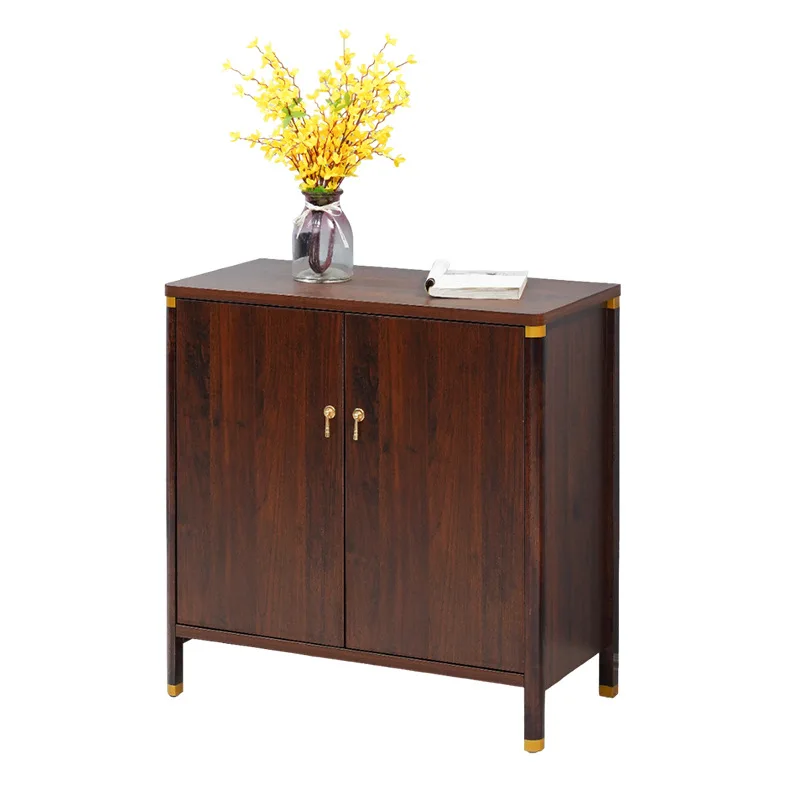 Armario para té, sala de estar, comedor, mueble lateral, almacenamiento para el hogar, color madera maciza, preparación de comidas, armario de pared para cocina