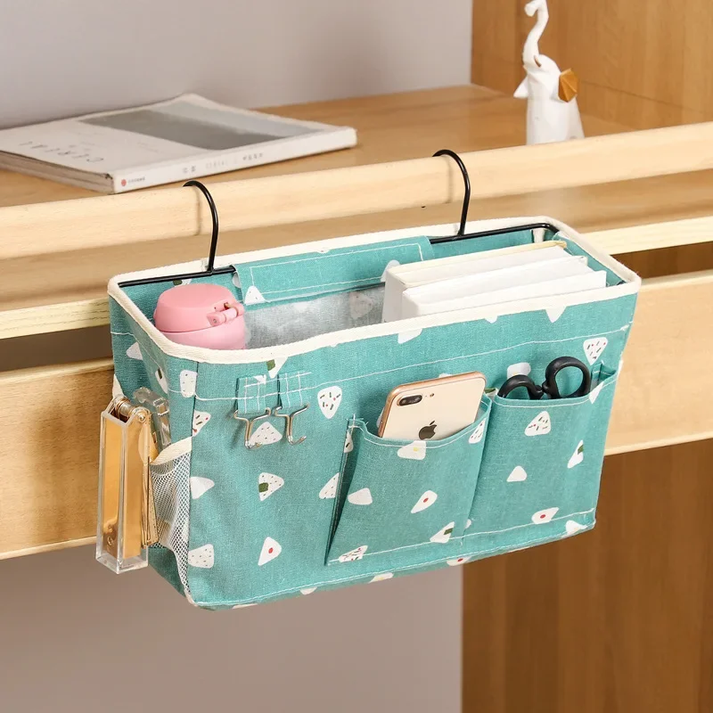 Nappy Holder Pockets Crib Accessories Bags Bedside Storage Bags Crib Bed Side Pouch Hanging Caddy Bedside Toys Storage Organizer