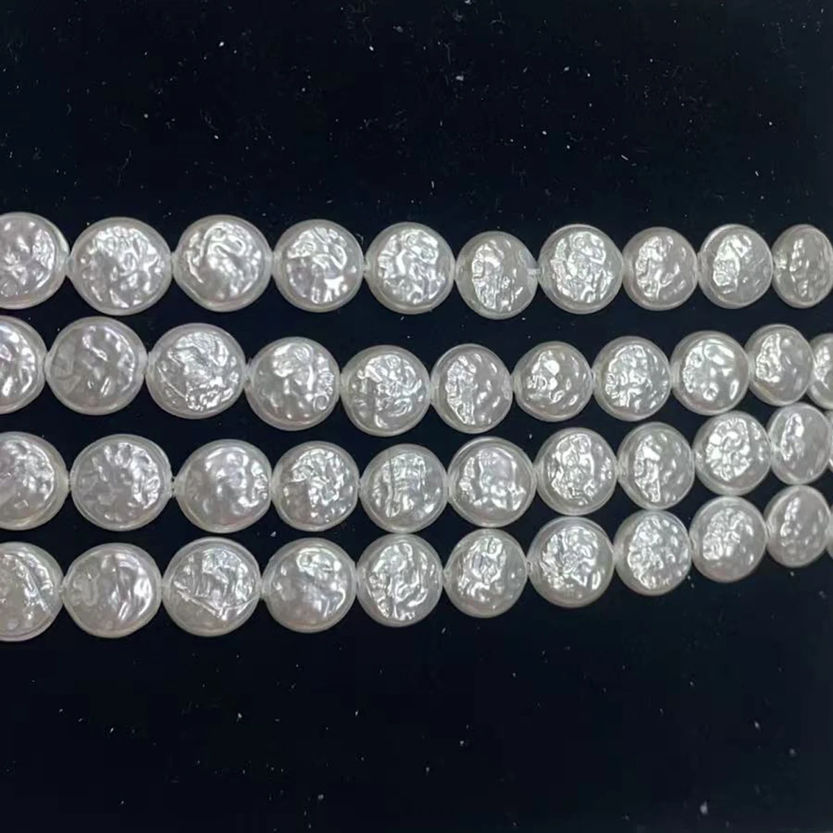 12mm White Round Button Natural Freshwater Shell Bead Exquisite Jewelry MakeDIY Necklace Bracelet Earring Accessory Fashion Gift