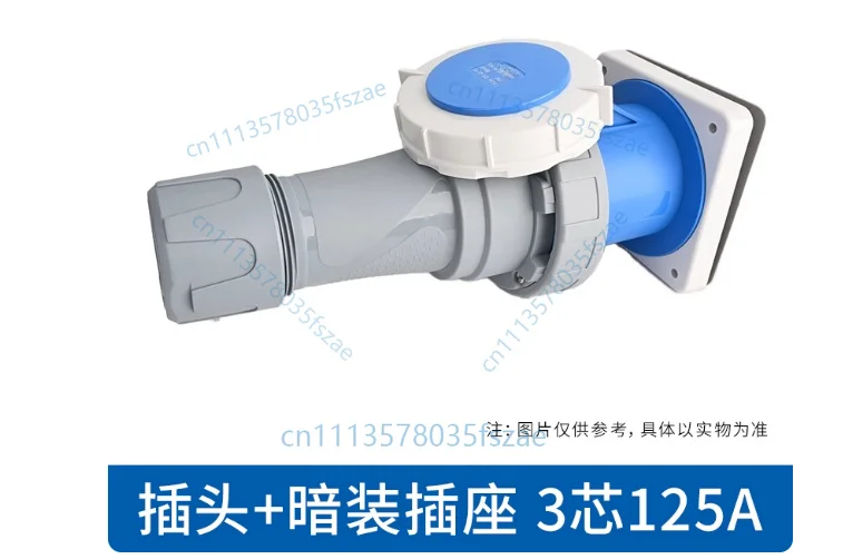 Accessories 1 pcs ztp-ip673p125a concealed socket industrial plug connector