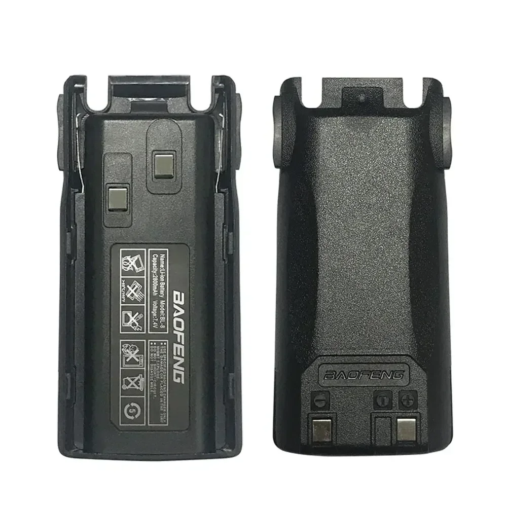 Батарея Walkie Talkie UV82 BL-8 2800 мАч Сменные батареи для Baofeng UV82 Plus UV-8D UV-82WX UV-89 Аккумуляторные батареи