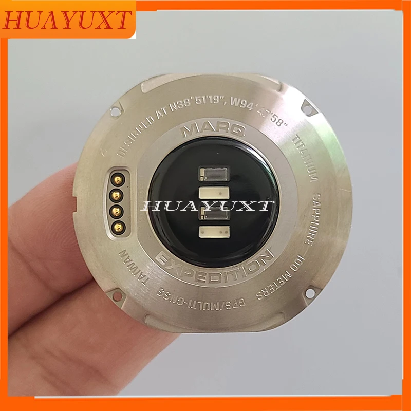 オリジナルバックカバーガーミン MARQ GPS 時計ハウジングケースシェル交換修理部品