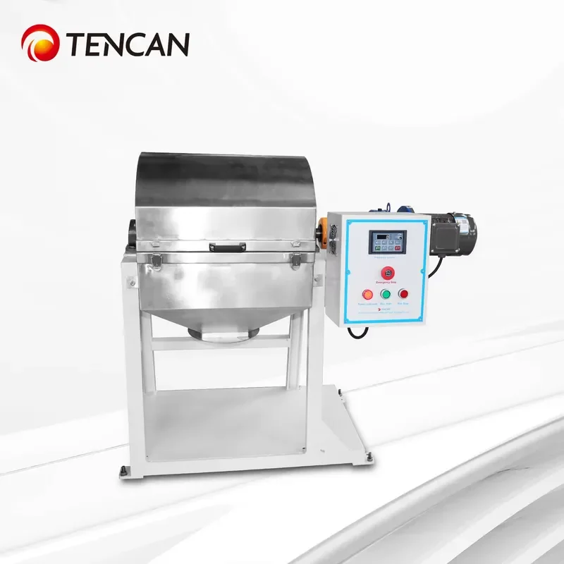 i TENCAN QM-50L Laboratory Roll Ball Mill 220V Micron Powder Grinder for Food Chemical Processing