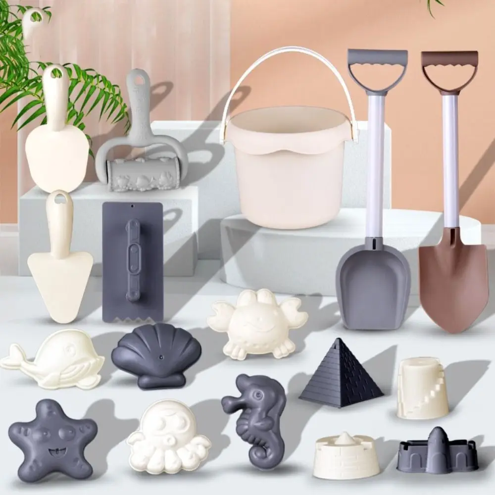 1 Set Strand Wasser Spielen Tragbare Strand Sand Spielen Spielzeug ABS Cartoon Strand Eimer Spielzeug Lustige Leichte Strand Spielen Spielzeug sommer