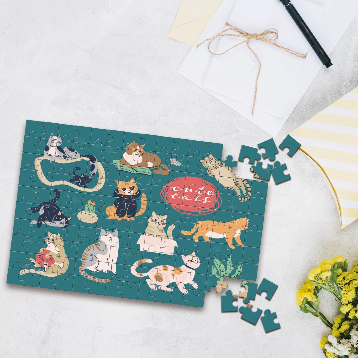 1pc Enlightenment Animal Zoo W - Baby Zoo Nursery recension och pris
