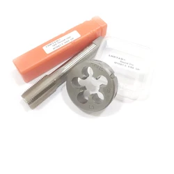 Left Hand tap and die M18x1.5 M18x1.0 M18x2.0 M18x2.5 HSS Metric thread taps dies M18x1 5 left m18 Fine screw plug tap die set