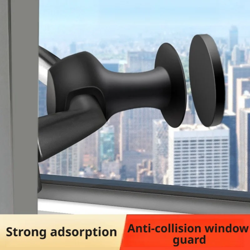 Commercial Hotel Dedicated Mute Door Stopper, Anti-Collision Silicone Strong Magnetic Door Suction for Household