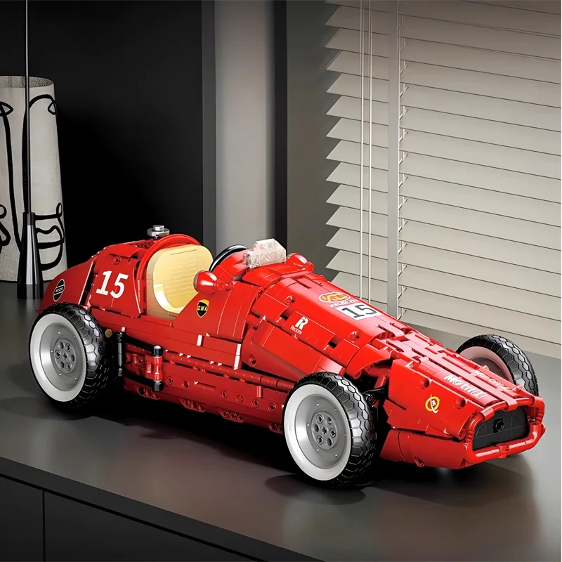 

New 1809PCS Technical F1 Building Blocks Set Reobrix 11038 MOC Car Construction Assembling for Adults Toys Children Gifts