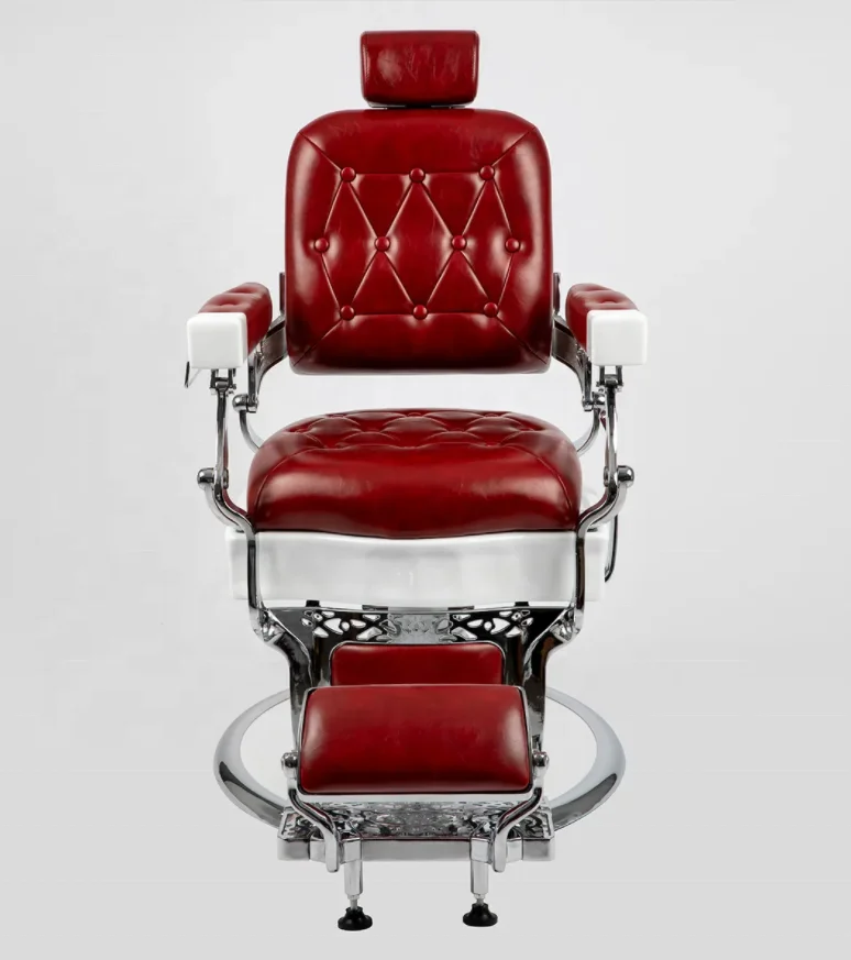 Interstellar Barber Chair for Hair Cutting New Retro Barber Chair Quality Salon Equipment for Vintage Barber Shop