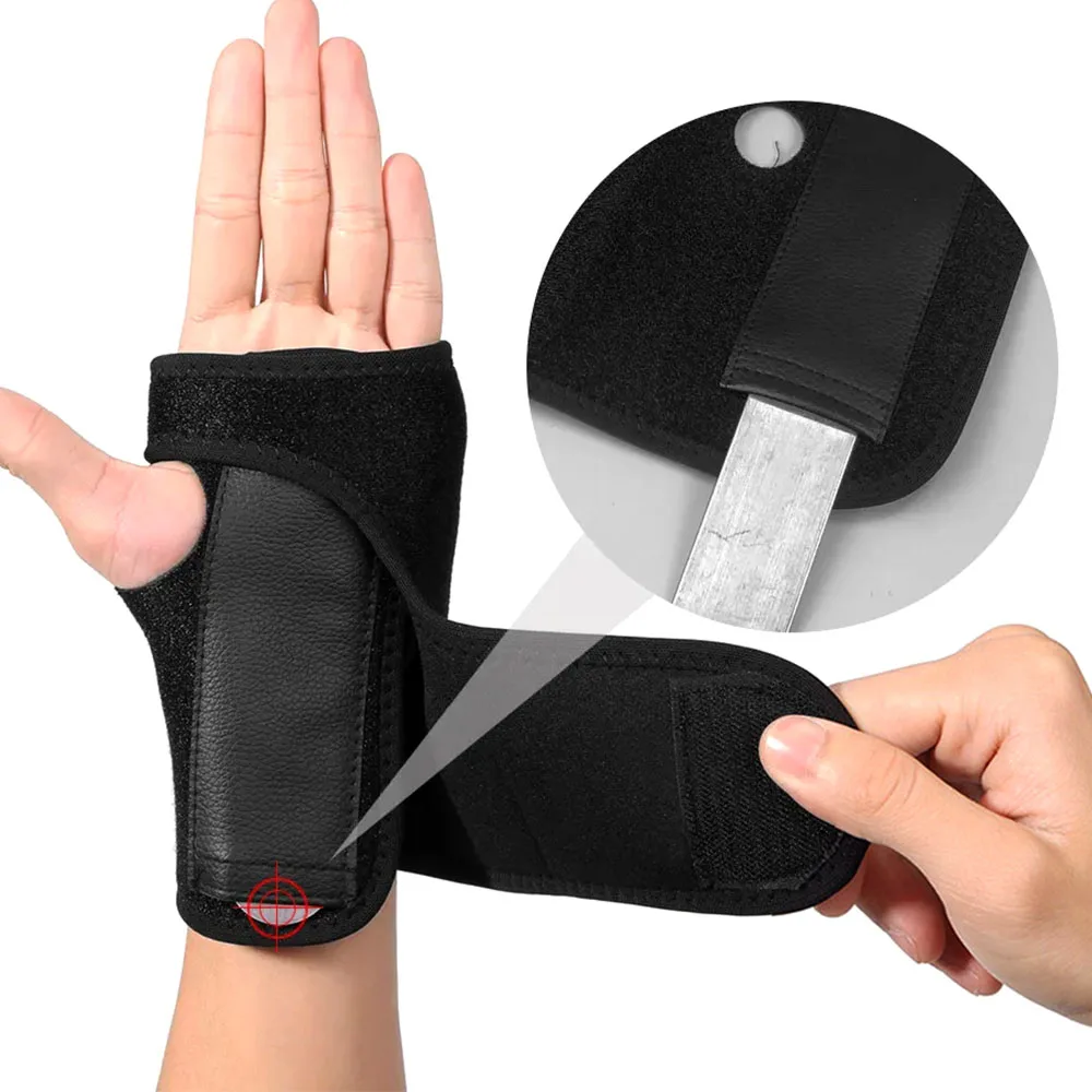 1Pcs Wrist Support Splint Arthritis Band Belt Carpal Tunnel Wrist Brace Sprain Prevent Professional Wrist Protector Hand Brace