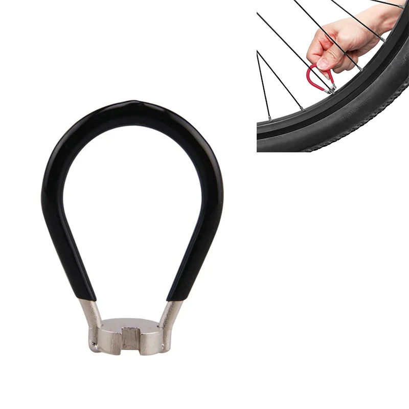 

Bike Spoke Repair Tool Wrench Bicycle Wheel Rim Truing Adjustment Tool Tensioner Correction Spoke Nipples Spanner Tool