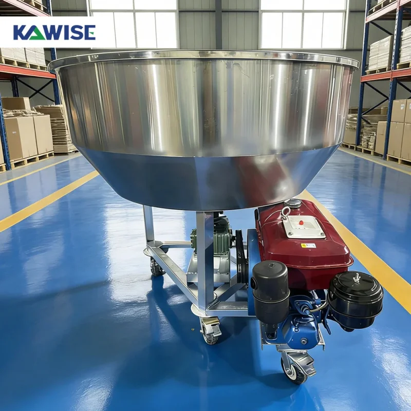 

Portable Stainless Steel Mixer For Farm Feed Preparation Using Corn Wheat Bran And Grain Powder