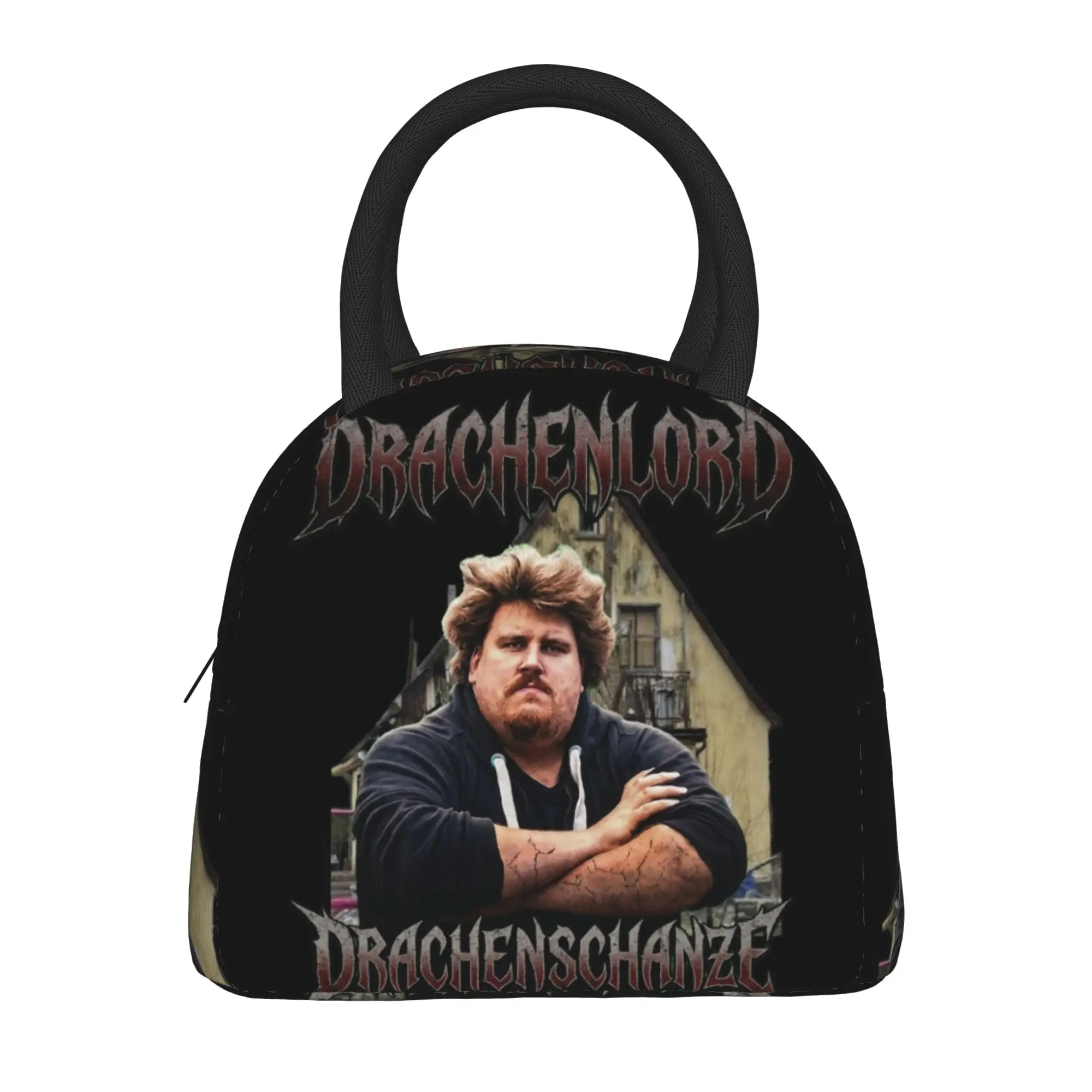 Ланч-боксы Funny Drachenlord, аксессуары, коробка для еды, новая термокоробка-холодильник для офиса