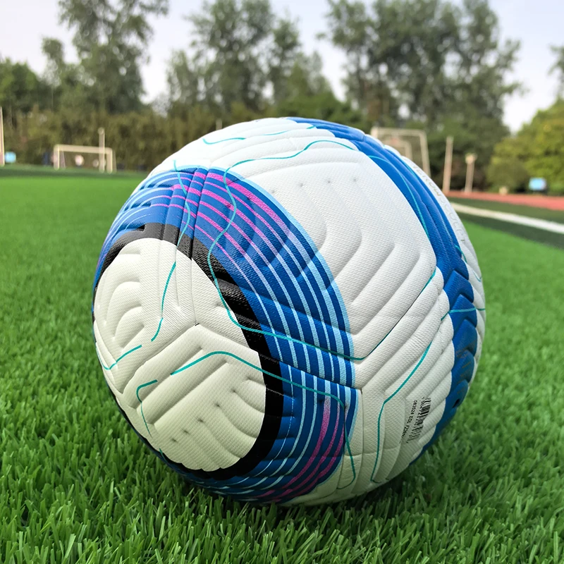 크기 5 축구 공 전문 공식 리그 축구 야외 경기 훈련 공 PU 소프트 매끄러운 열 접합 기술