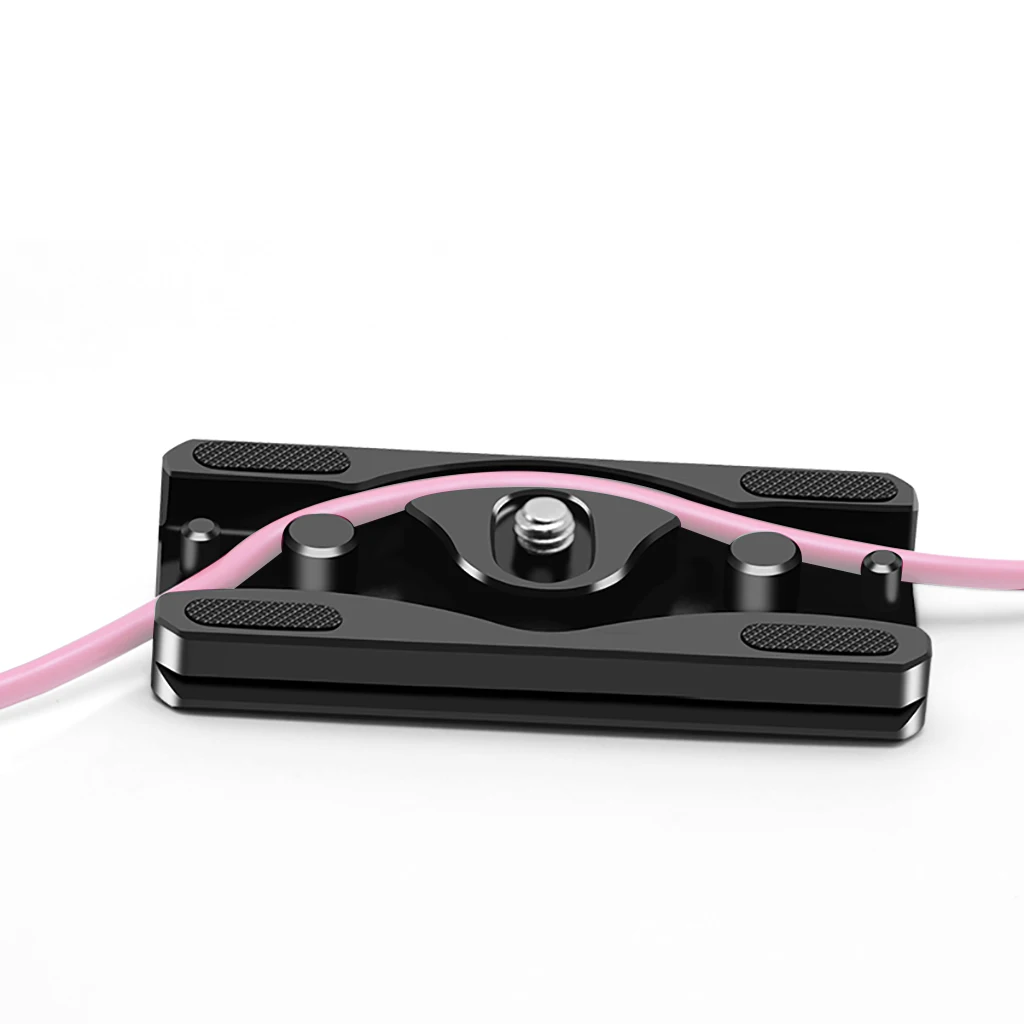 Für Block Arca Stativ Ein beins tativ Schnell wechsel platte für DSLR-Kamera Zubehör Kabel klemme Fixed Lock Port Protector Kabel wickler – Detail 12