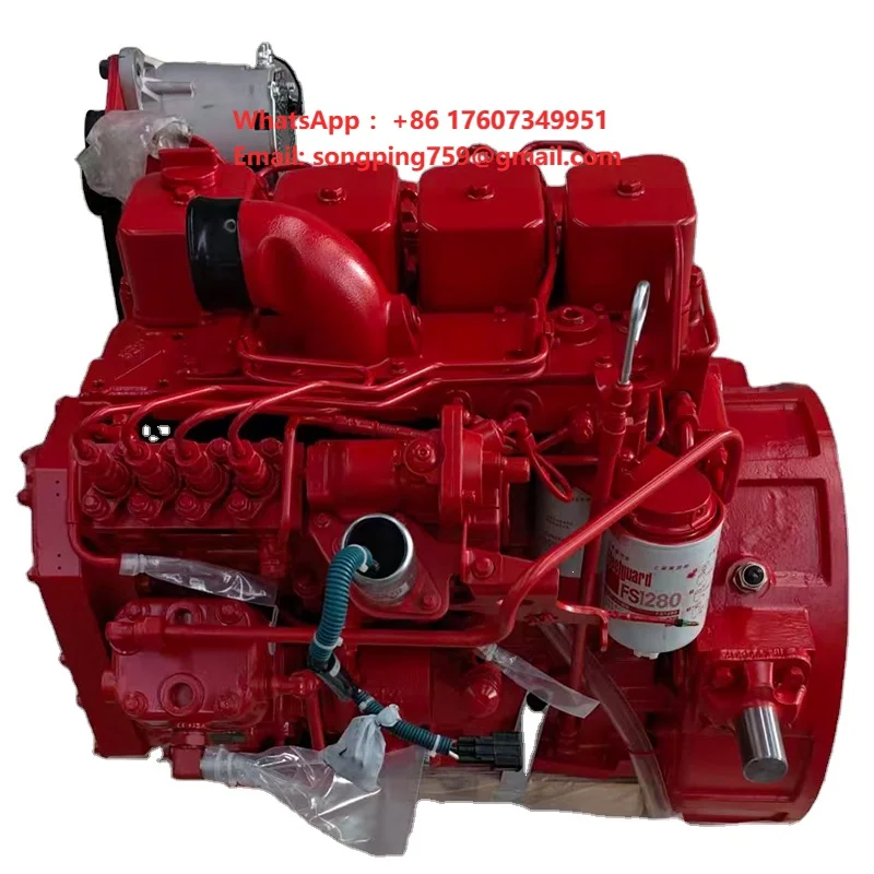High Performance Dongfeng  4BT B140 Diesel Engine Assembly 3.9L 140HP for Light Truck and Bus Motor