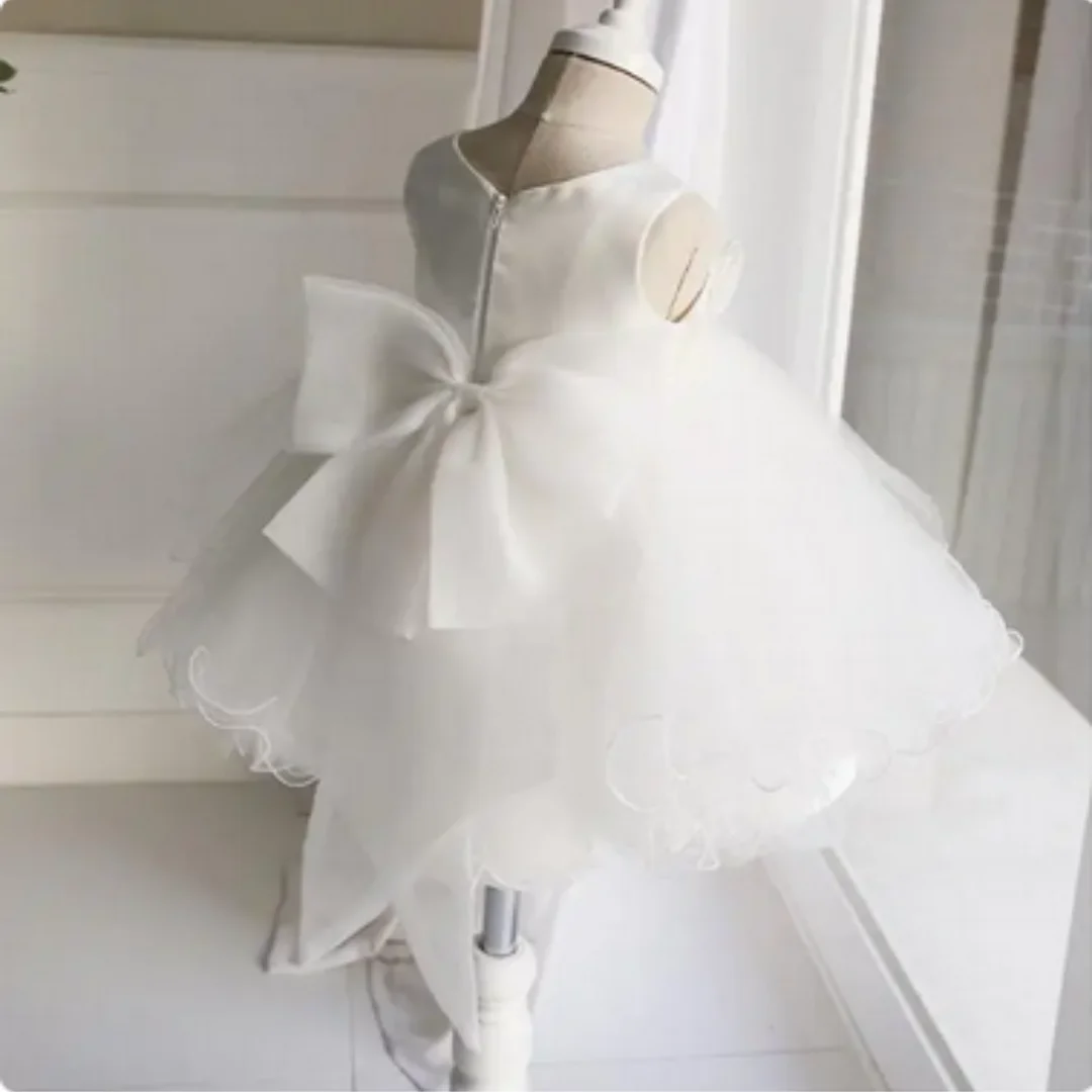 Luxury Ball Gown Princess Birthday Party Dress Big Bottom Flower Girl Dress Children Wedding Party Gown