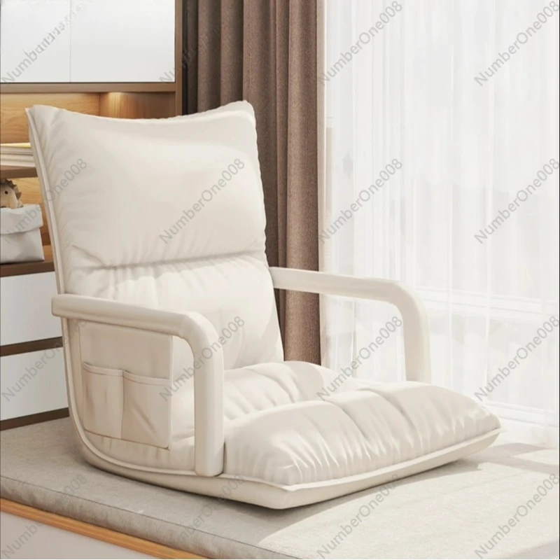 Lazy Sofa Folding Stool Bay Window Mat Bedroom Backrest Recliner Tatami Seat Cushion Reclining Dormitory Balcony Seat