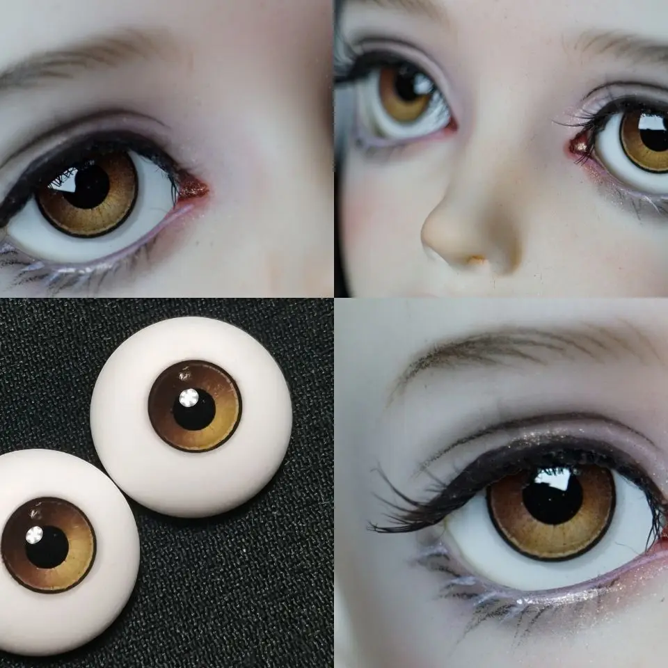 Neue Harz Augen Puppe Augapfel Für 1/6 1/8 1/3 BJD Puppe OB11 DIY Handgemachte Augapfel 10mm/12mm/14mm/16mm Puppe Zubehör Augapfel Geschenk – Detail 6