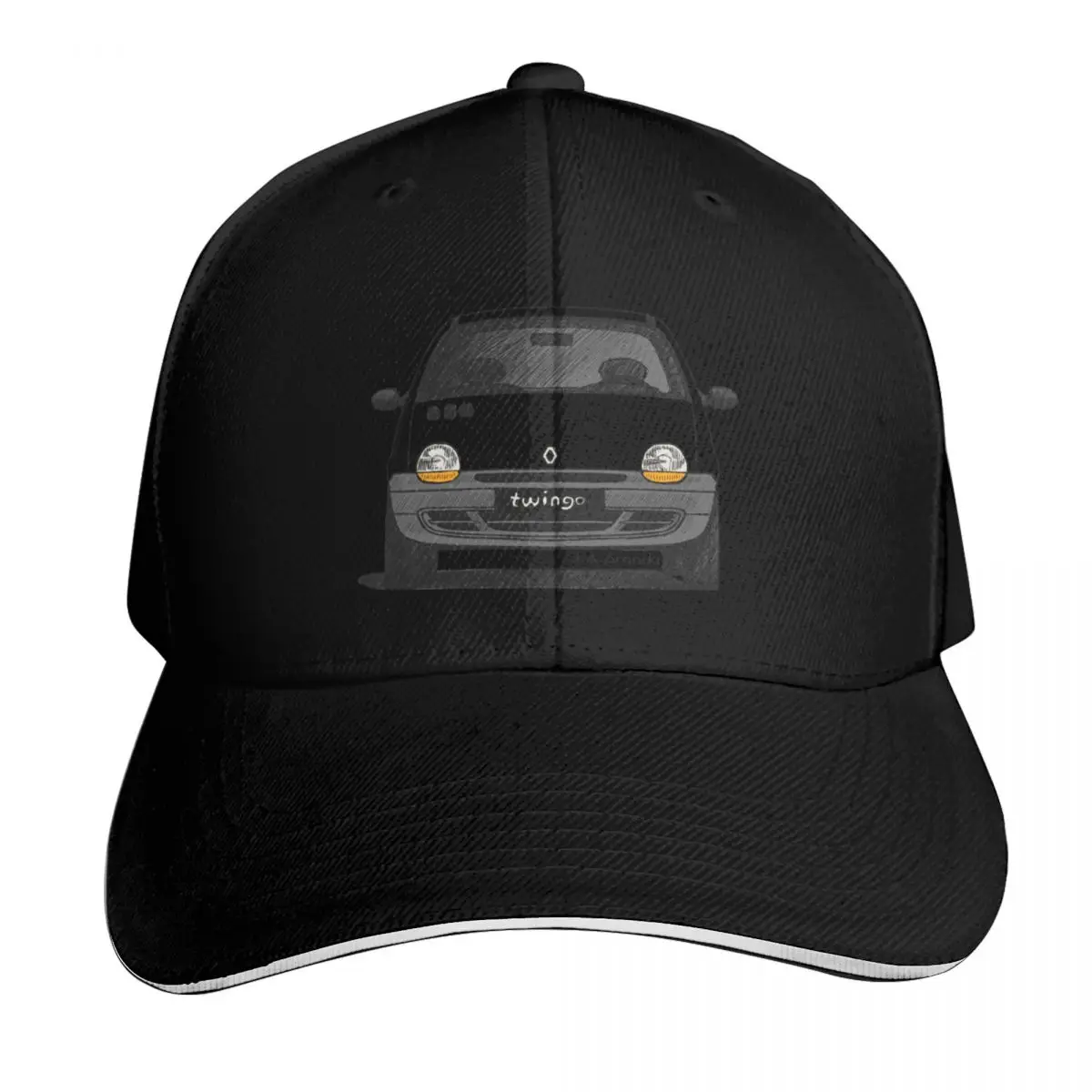 My drawing of the French utility Baseball Cap Curved Brim Classic Fit Low Profile Unstructured Unisex for Men Women