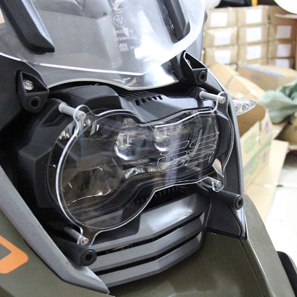 Motorcycle Headlight Protector For BMW R1200GS Adventure R1250GS ADV  R 1250 GS HP Head Light Protective Covers Front Lamp Guard