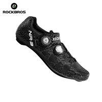 ROCKBROS-zapatillas de ciclismo de velocidad, zapatos profesionales con autosujeción para bicicleta de carretera, botas para bicicleta al aire libre, calzado plano para bicicleta de carreras