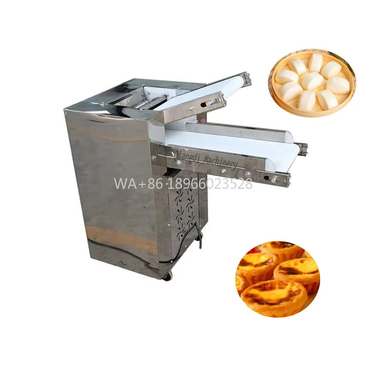 Laminettatrice per arrotolare la pasta piatta per pasticceria commerciale per panetteria per panetteria