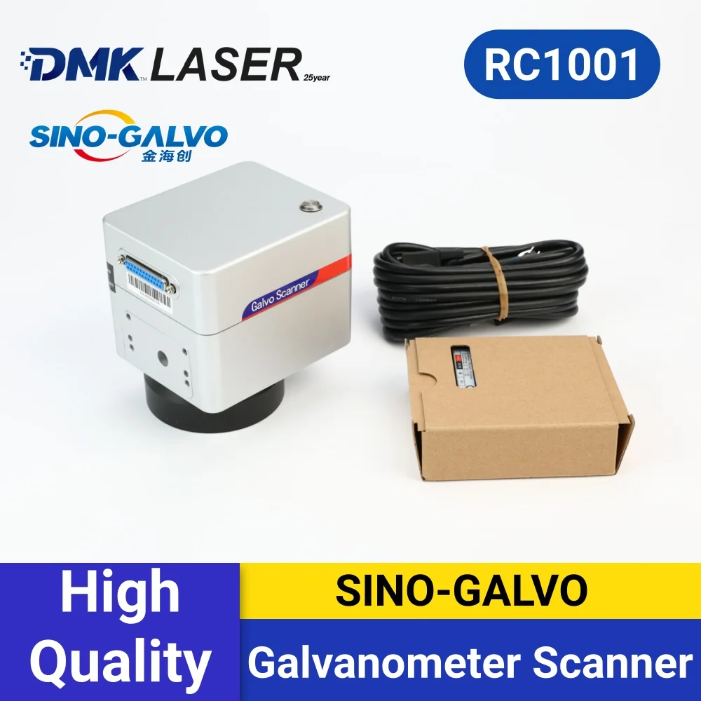 SINO-GALVO Original RC1001 Laser Marking Galvanometer Scanner High-Speed ​​Scanning Mirror For Fiber/Co2/UV Marking/Engraving