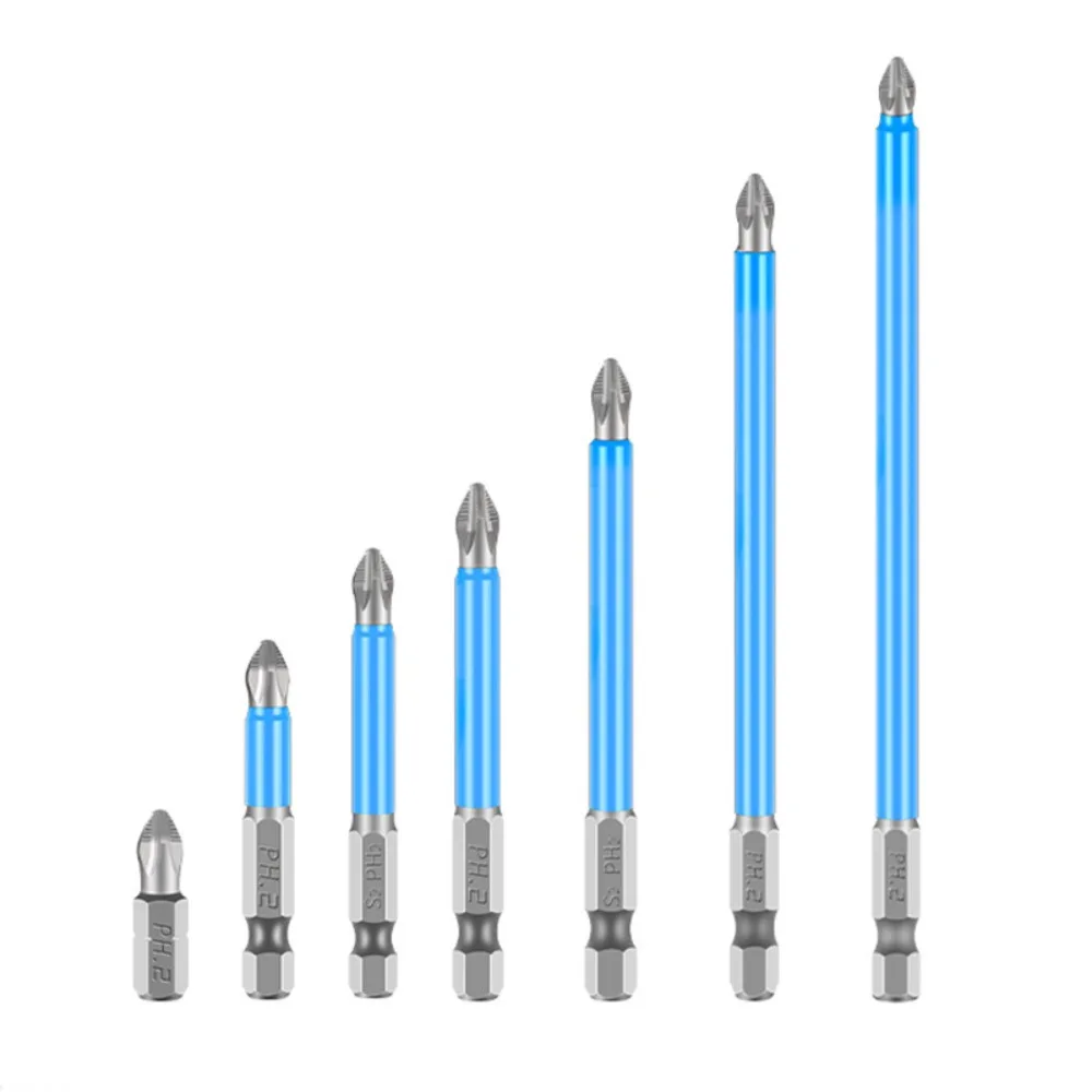 10pcs Anti-shock Screwdriver Bit Non-slip Impact Resistant Driver Bit Durable Electric Screwdrivers Accessories Cross Drill Bit