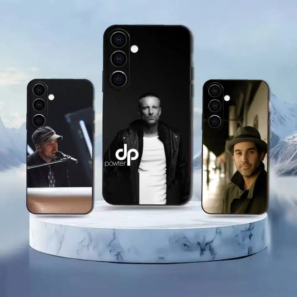 

Singer D-Daniel P-Powter Phone Case For Samsung GalaxyA13,21s,22,31,32,52,53,71,72,73,Soft Black Cover