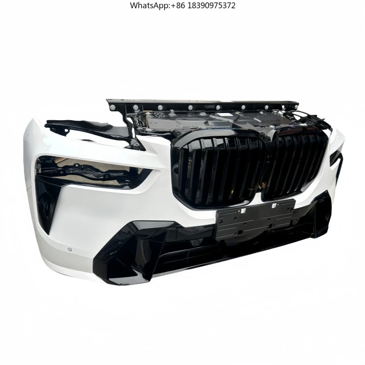 2025 X7 G07 Used Complete Front Bumper with Radiator High Quality Bolt-On Car Bumper 1 Year Warranty
