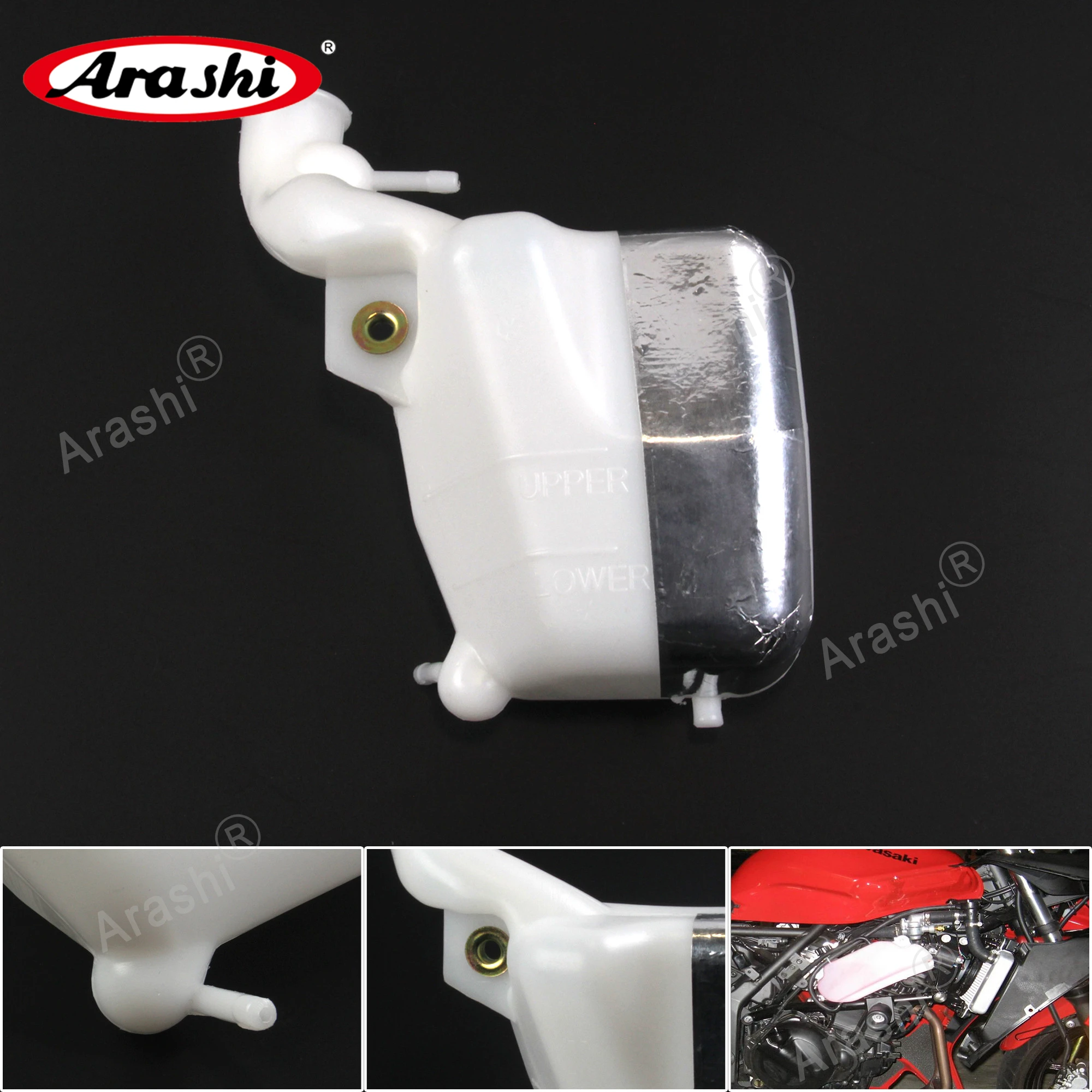 Arashi CBR600RR F5 2003 - 2008 Coolant Reservoir Tank Plastic Caps Water Storage Overflow Bottle For HONDA CBR 600 RR 2004 2005