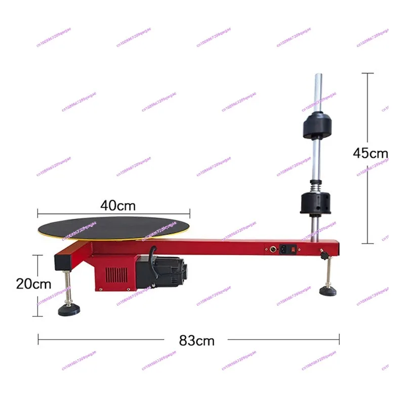 Semi-Automatic Electric Stretch Film Wrapper for Logistics