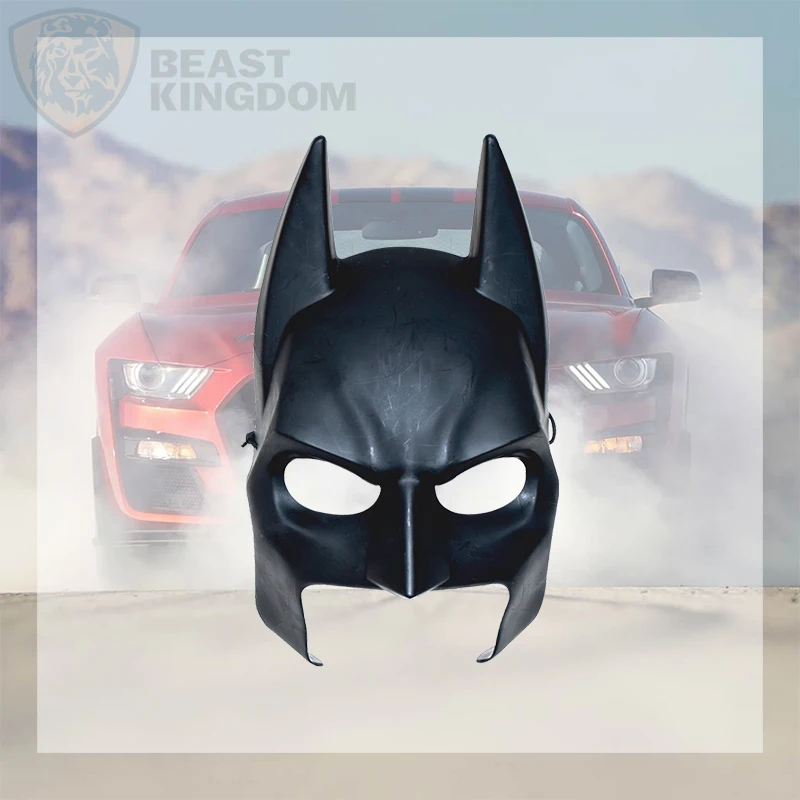 Car StickersCosplay Half Face Mask Black Plastic Durable for Halloween Party MasqueradeDecals