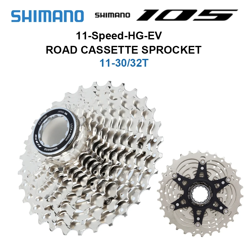 SHIMANO 105 R7000 Cassette 11ล้อความเร็ว11-30T 28T จักรยาน11 S K7จักรยาน11V เฟือง Shimano HG500 10S 5800ชิ้นส่วนจักรยาน