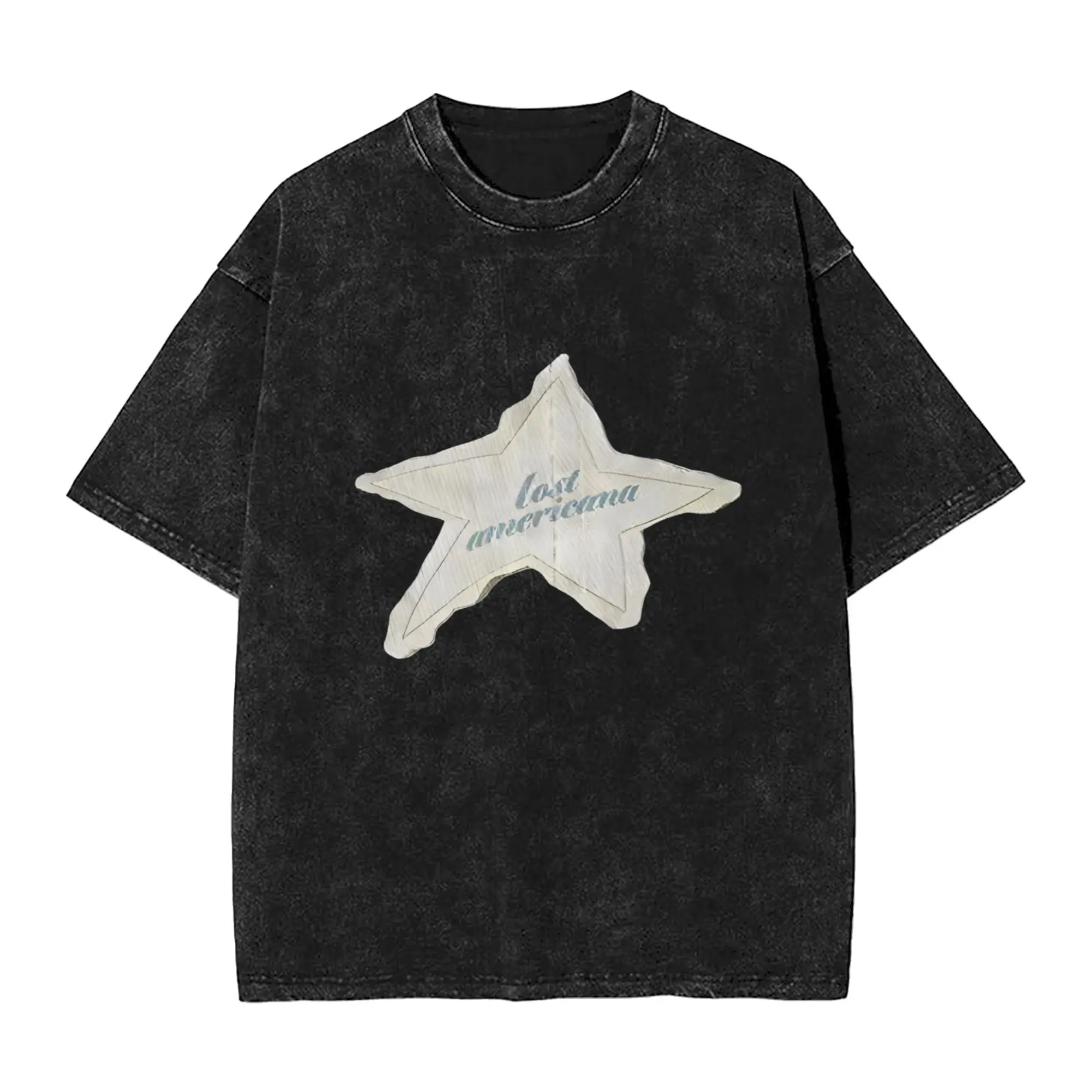 

Забавная футболка с рэпером MGK Lost Americana для мужчин, футболки с круглым вырезом из 100% хлопка, футболка с короткими рукавами, идея подарка, топы