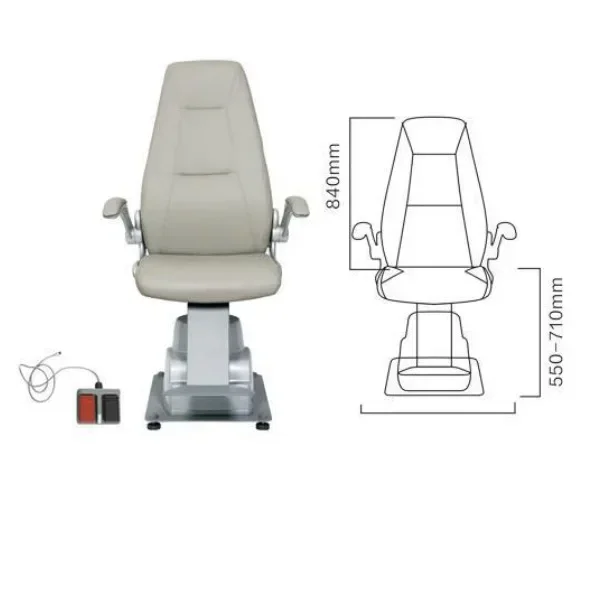 DT-5 Pneumatic Lifting Optometry Combination Chair And  Adjus Optometry Unit For Optical Shop Eye Examination