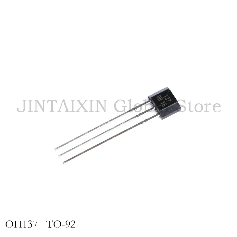 10-100PCS OH137 Hall Effect Sensor for Highly Sensitive Instruments TO-92S In-kind Shooting NEW STOCK