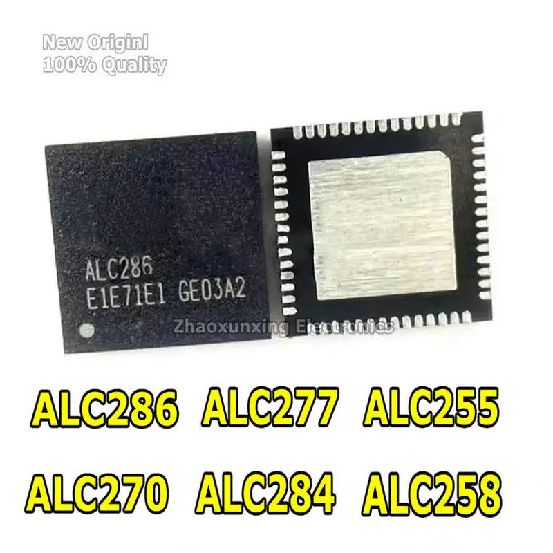 2~5PCS   New     ALC286  ALC277    ALC255  ALC270     ALC284    ALC258    QFN    Chipset