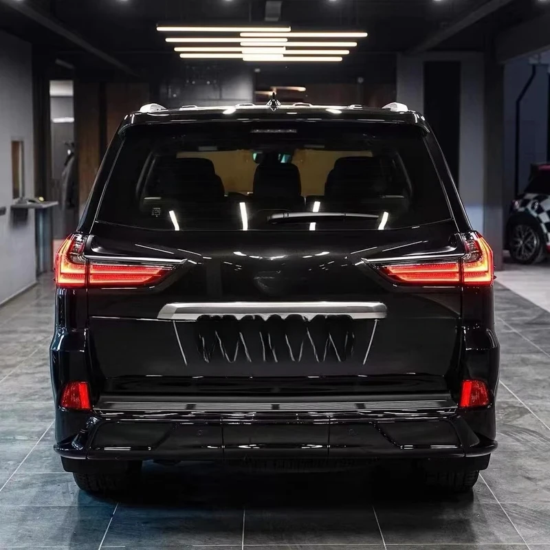 Suited Le Xus LX570 2016 2017 2018 2019 2021 And 2022 White & Black Edition Sport Plus Kuro Style BODY KIT